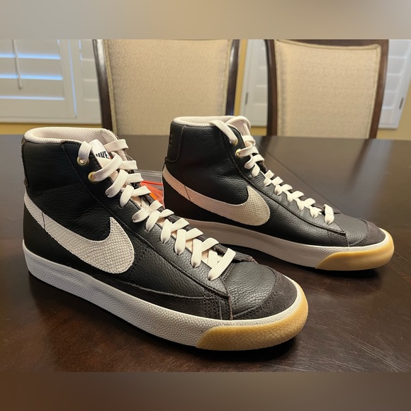 mocha nike blazers